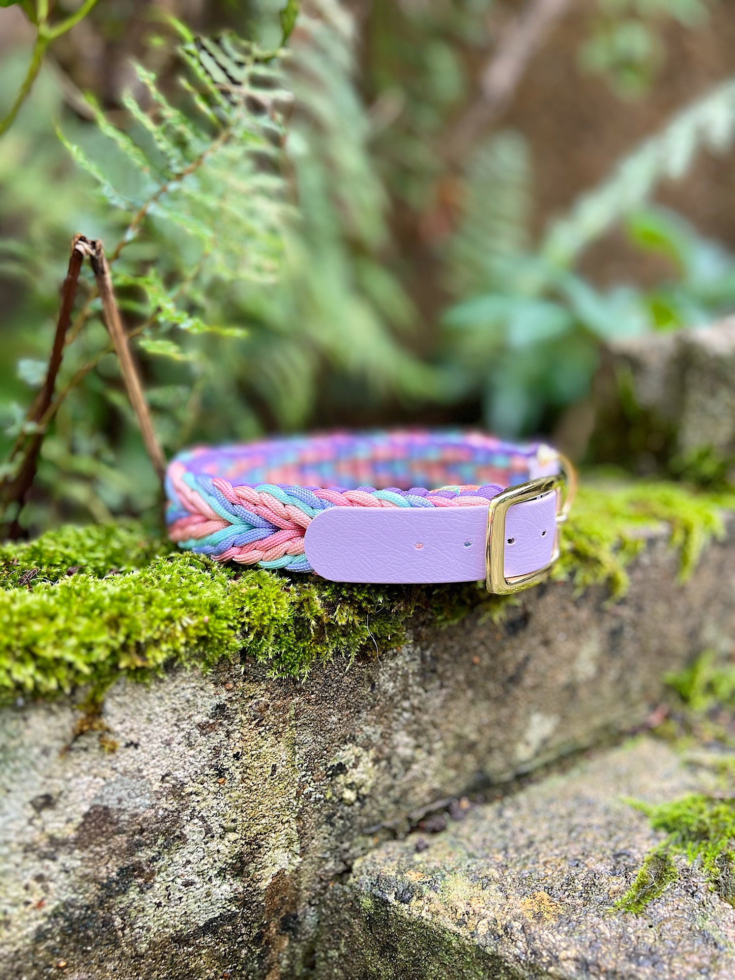 Paracord Collar - Pastel Pups